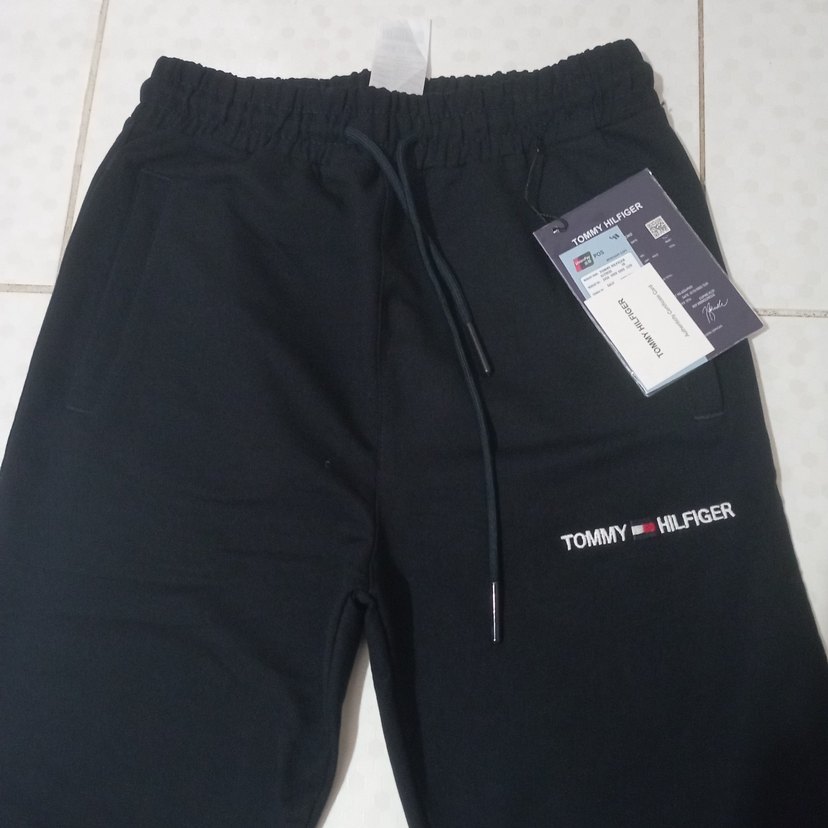 Tommy Hilfiger Siyah Erkek Eşofman Altı - Görsel 5