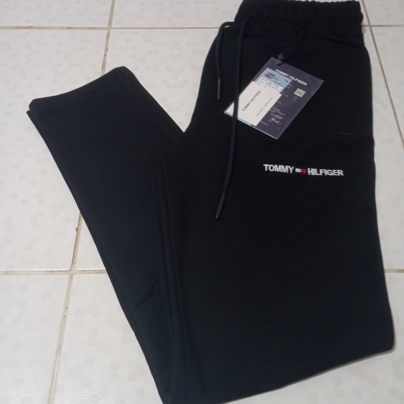 Tommy Hilfiger Siyah Erkek Eşofman Altı - Görsel 4