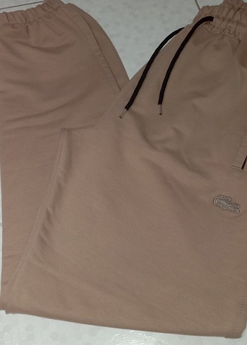 Bej Erkek Rahat Kesim Eşofman Altı - Görsel 4