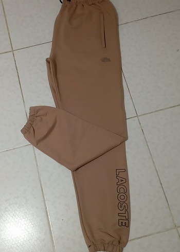 Bej Erkek Rahat Kesim Eşofman Altı - Görsel 8