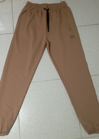 Bej Erkek Rahat Kesim Eşofman Altı - Görsel 2