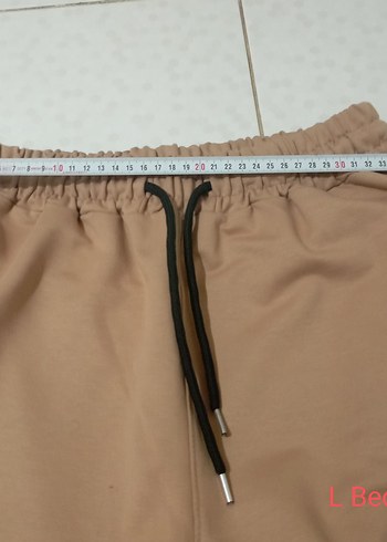 Bej Erkek Rahat Kesim Eşofman Altı - Görsel 10