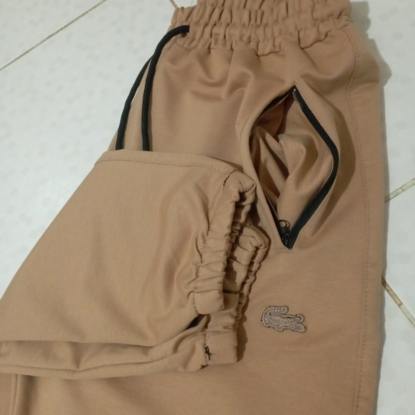 Bej Erkek Rahat Kesim Eşofman Altı - Görsel 3