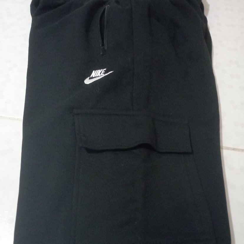 Erkek Siyah Nike Kargo pantolonu - Görsel 5