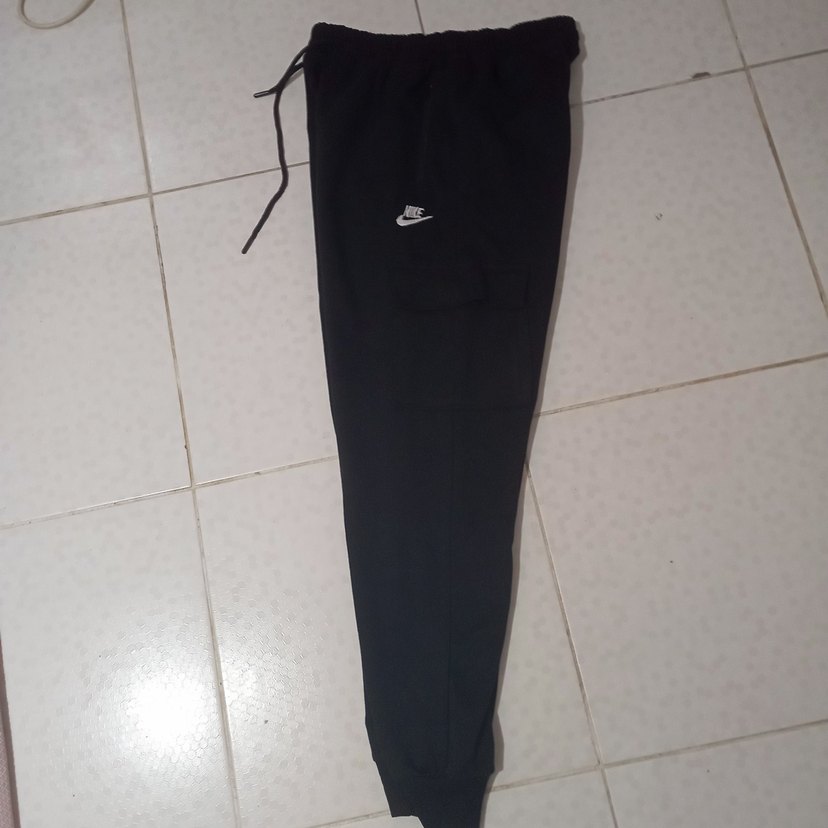 Erkek Siyah Nike Kargo pantolonu - Görsel 4