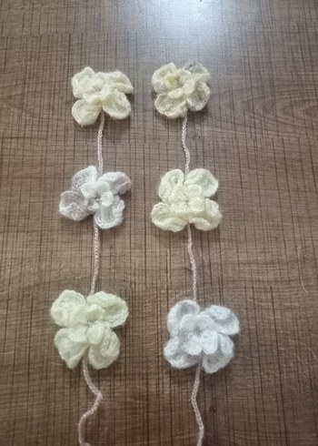 İşlemeli Dantelli Bohem Çocuk Saç Aksesuarı - Görsel 2