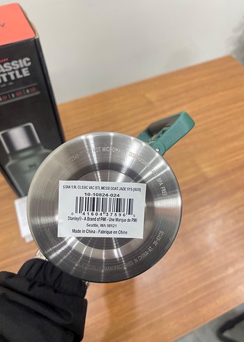 Stanley Klasik Termos Şişe - Haki - Görsel 3