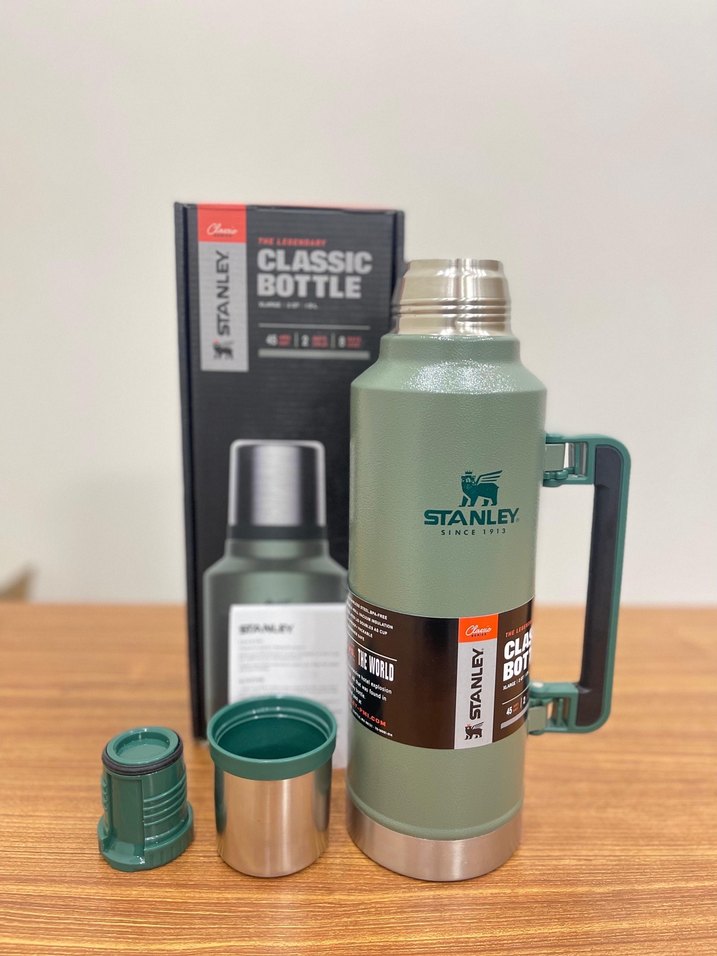 Stanley Klasik Termos Şişe - Haki - Görsel 2