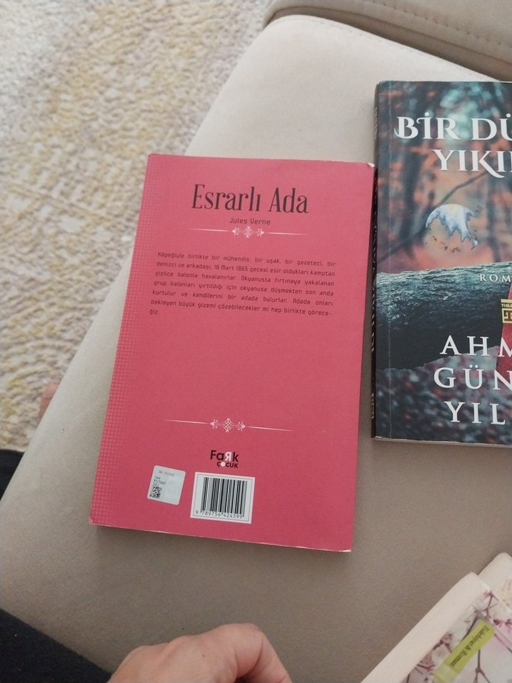 Esrarılı Ada ve Bir Dünya Yıkıldı Romanları - Görsel 2