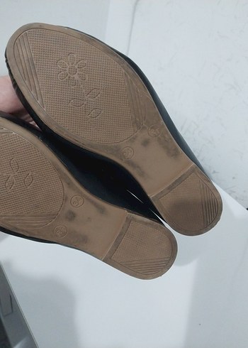 Kız Çocuk Pembe Tokalı Babet Ayakkabı - Görsel 4