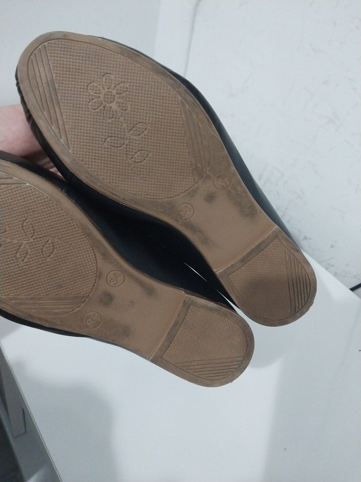 Kız Çocuk Pembe Tokalı Babet Ayakkabı - Görsel 4