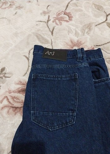 Mavi Loose Fit Kadın Midi Denim Kot Pantolon - Görsel 2