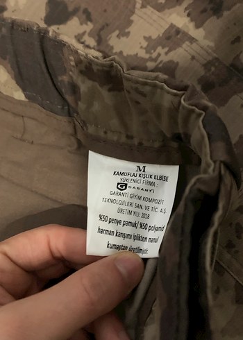 Özel harekat alt üst sıfır M beden - Görsel 2