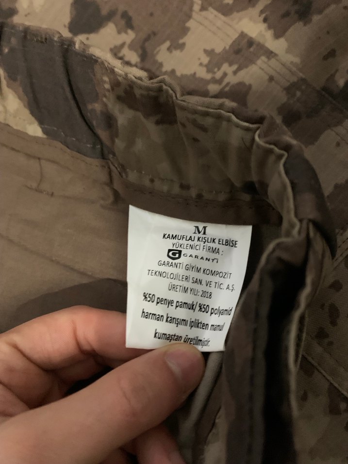 Özel harekat alt üst sıfır M beden - Görsel 2