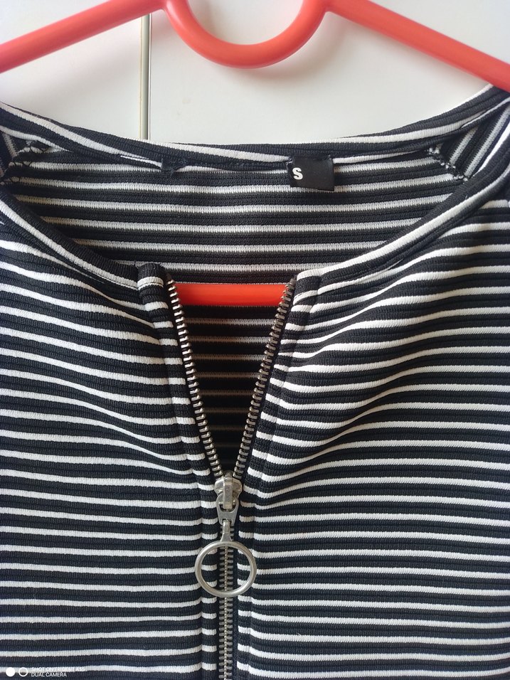 Fermuarlı Crop - Görsel 2