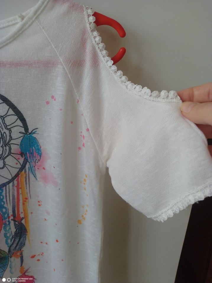 Baskılı Bohem Tişört - Görsel 3