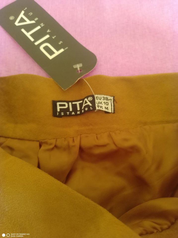 Süet Kadın Uzun Etek - Görsel 3