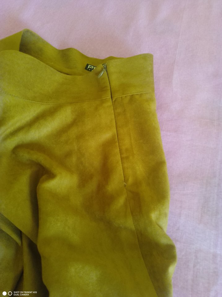 Süet Kadın Uzun Etek - Görsel 4