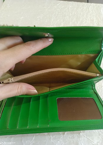 Yeşil Kadın Cüzdan - Görsel 3