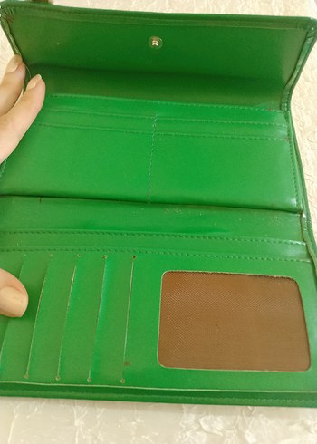 Yeşil Kadın Cüzdan - Görsel 2