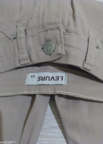 Bej Kadın Keten Pantolon - Görsel 2