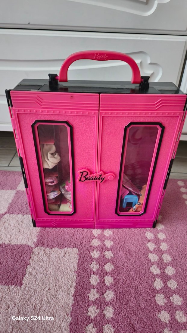 Renkli Çocuk Gardırop Oyuncak Seti - Görsel 3