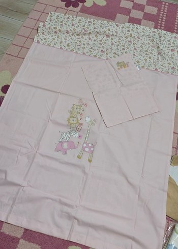 Pembe Desenli Çocuk Uyku Örtüsü - Görsel 6