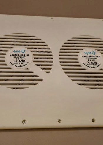 Beyaz Gri Metal Kafesli Vantilatör - Görsel 2