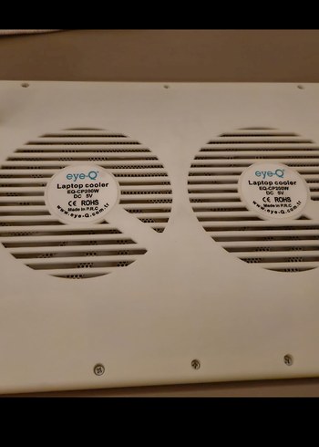 Beyaz Gri Metal Kafesli Vantilatör - Görsel 3