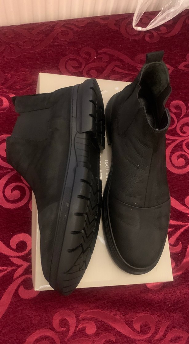 Siyah Süet Erkek Sokak Stili Botlar - Görsel 3