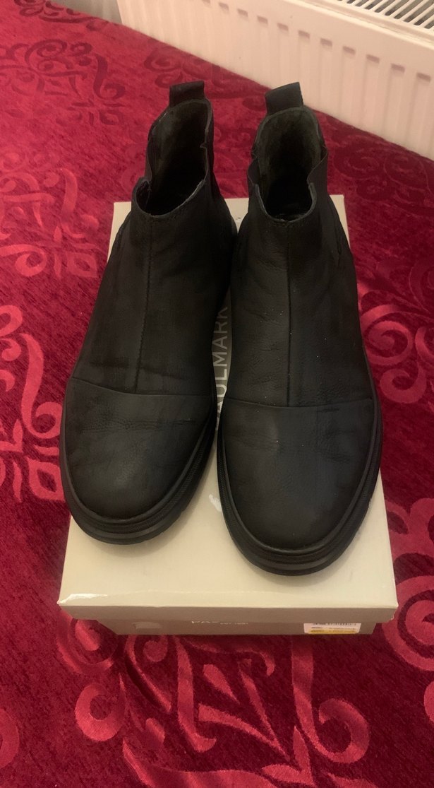 Siyah Süet Erkek Sokak Stili Botlar - Görsel 2