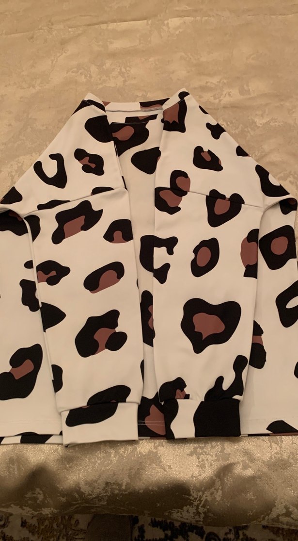 Drapeli Uzun Kollu Kadın Bluz - Görsel 2