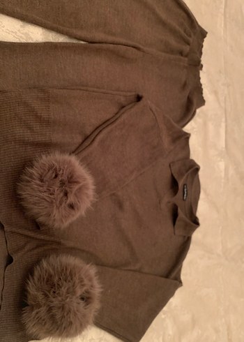 Kahverengi Yumuşak Dokulu Kadın Kazak - Görsel 2