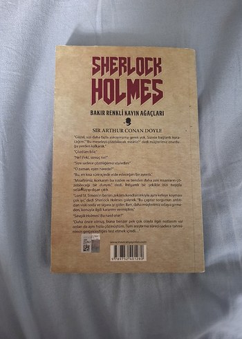 Sherlock Holmes - Bakır Renkli Kayın Ağaçları - Görsel 3