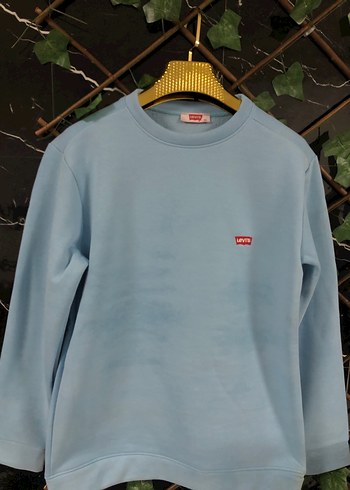 Levi's Mavi Rahat Kesim Sweatshirt - Görsel 2