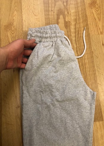 Gri Salaş Kadın  Eşofman Altı - Görsel 2