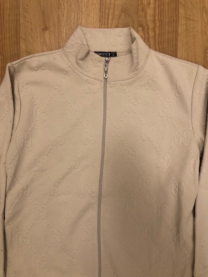 Bej Fermuarlı erkek Keten Ceket - Görsel 2