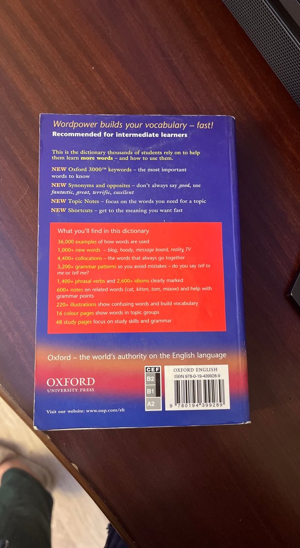 Oxford Wordpower Sözlük Yeni Baskı - Görsel 3