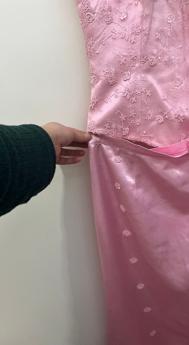 Dantel İşlemeli Mini Vintage Abiye Elbise - Görsel 5