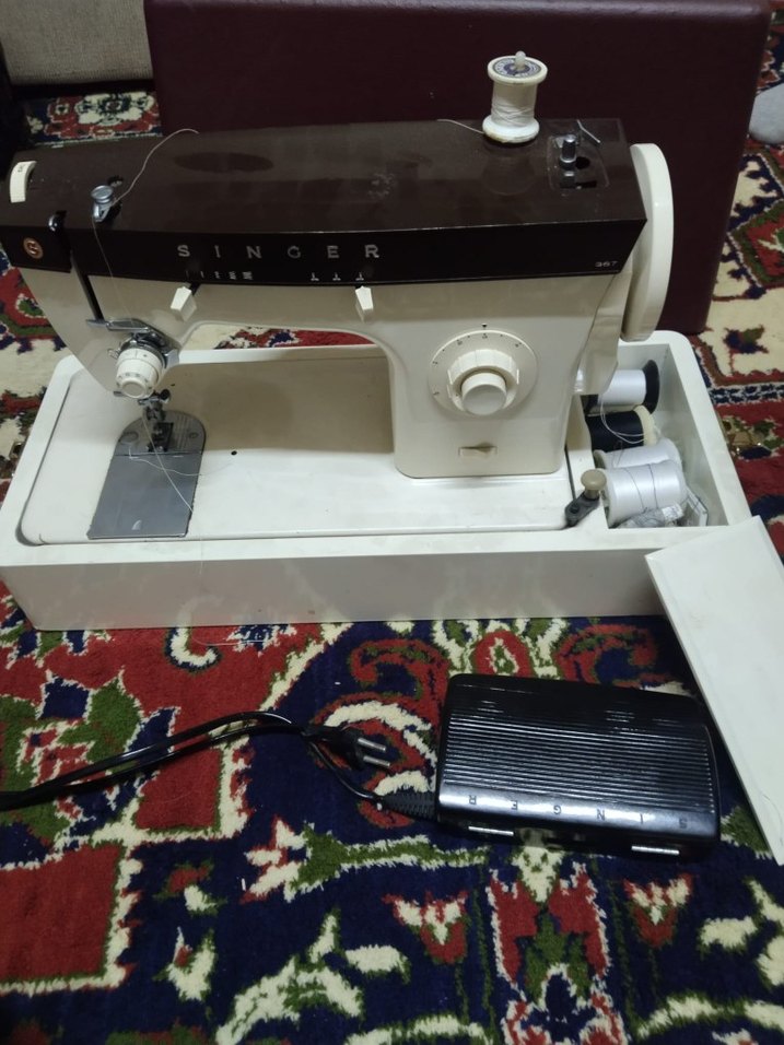kahverengi Singer Dikiş Makinesi - Görsel 3