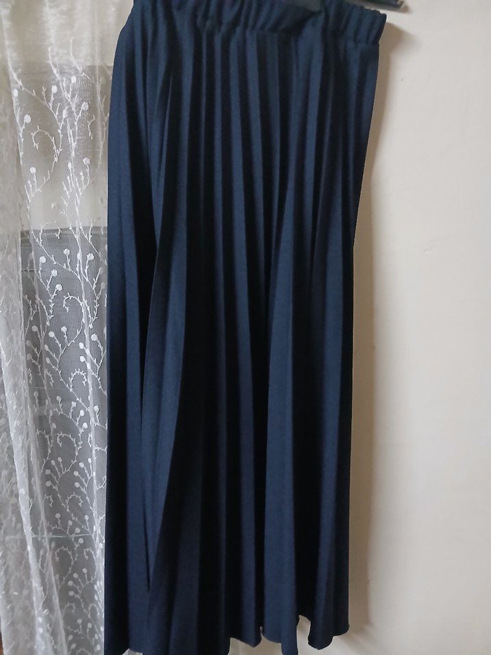 pileli uzun etek - Görsel 3