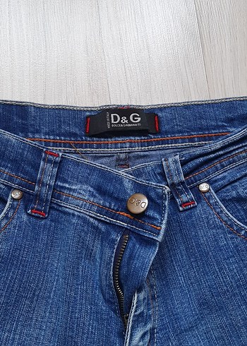 Kadın Mavi Bol Kesim Midi Kot Pantolon - Görsel 2