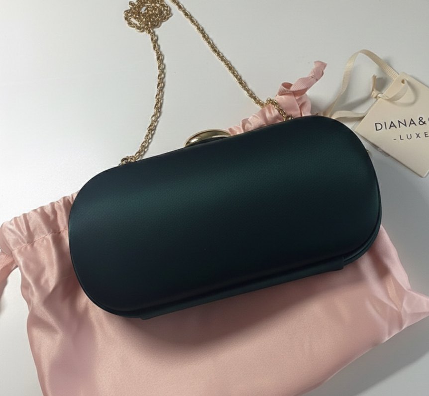 Diana&Co koyu yeşil portföy çanta - Görsel 2