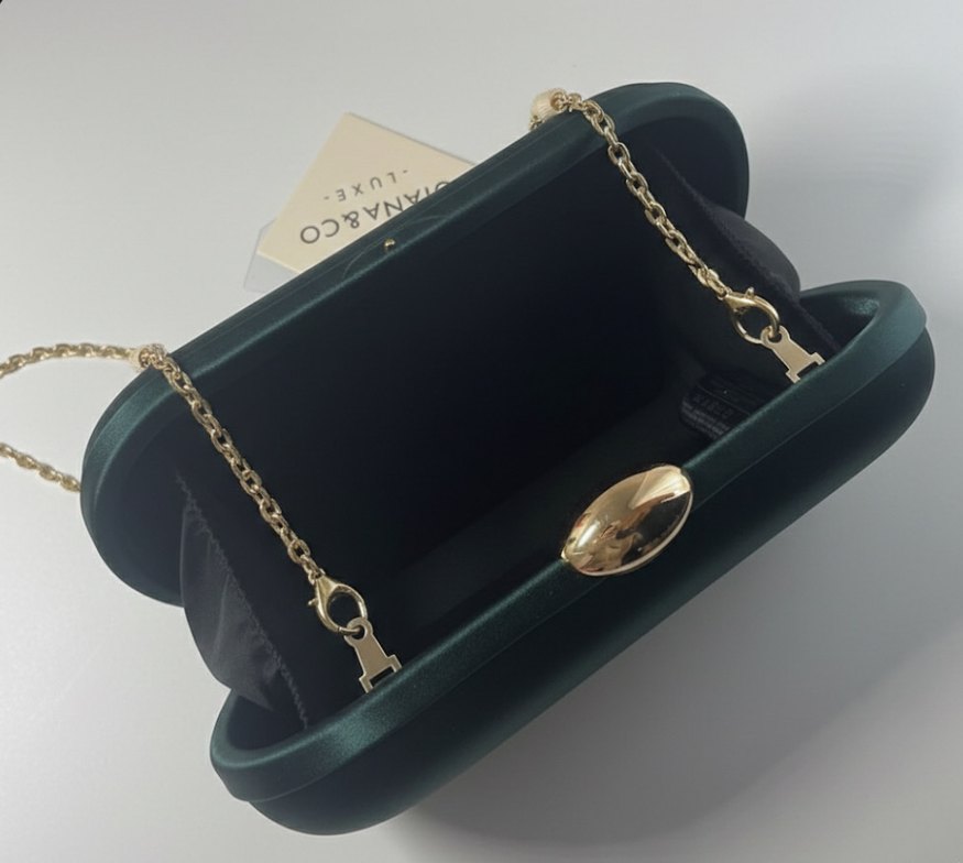 Diana&Co koyu yeşil portföy çanta - Görsel 3