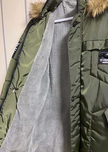 Erkek Çocuk Montu  14 Yaş,Haki - Görsel 4