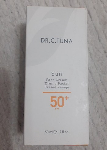 DR.C.TUNA SPF 50+ Yüz Güneş Kremi 50ml - Görsel 2
