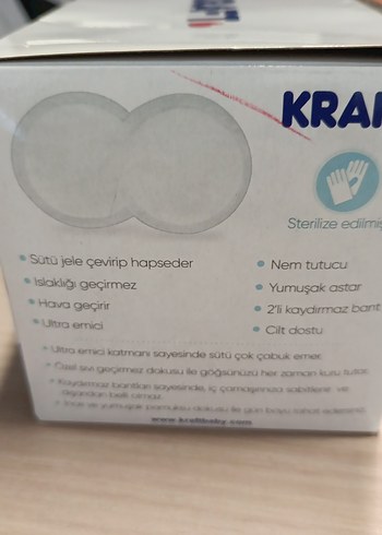 Kraft Ultra Emici Göğüs Pedi Bej - Görsel 2