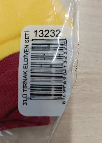 Renkli Bebek eldiven Seti Sarı Desenli - Görsel 3