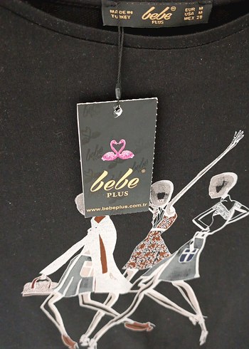 Kız Çocuk Siyah Baskılı Kısa Kollu elbise - Görsel 4