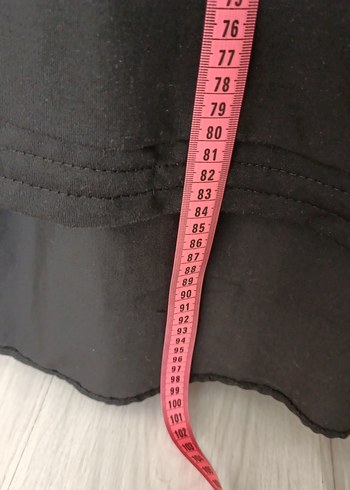 Kız Çocuk Siyah Baskılı Kısa Kollu elbise - Görsel 5